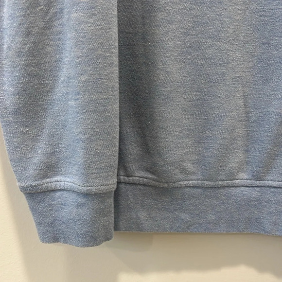 Peter Millar Quarter Zip Jacket, cozy knit fabric, small, Water Color Embroidery - Picture 3 of 4